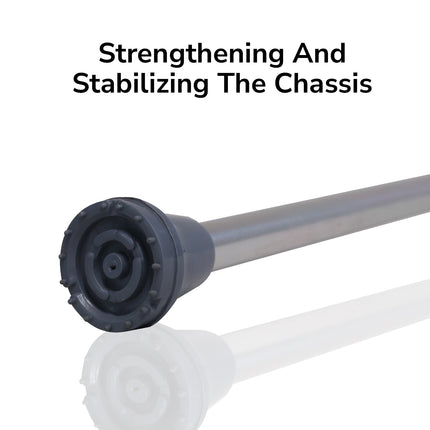 Everactiv Aluminium Height Adjustable Walking Stick for Men & Women | Comfort Grip | Lightweight | Strengthening & Stabilizing Chassis