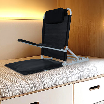 Everactiv Adjustable Hospital Back Rest - Multifunctional Large Size Back Support with 5 Recline Angles | Foldable & Portable