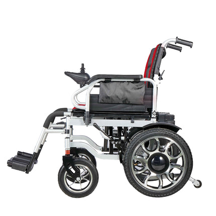 Everactiv EcoLite Electric Wheelchair | 250W Brush Motor | Intelligent 360 degree Control | 24V12AH/20AH Battery | 110 kg Weight Bearing Capacity