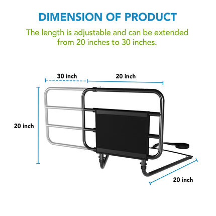 Bed Safety Rail for Adult - Adjustable