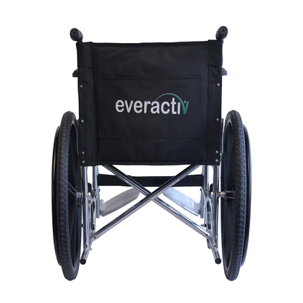 Everactiv Economy Plus - Chrome Finish | Safety Belt, Sturdy frame, Easy folding Mechanism