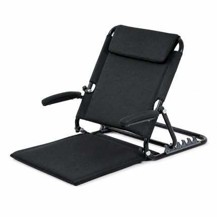 Everactiv Adjustable Hospital Back Rest - Multifunctional Large Size Back Support with 5 Recline Angles | Foldable & Portable