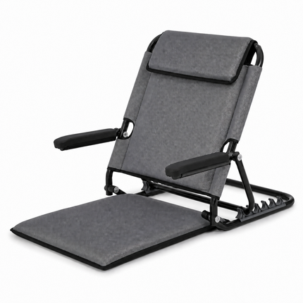 Everactiv Adjustable Hospital Back Rest - Multifunctional Large Size Back Support with 5 Recline Angles | Foldable & Portable