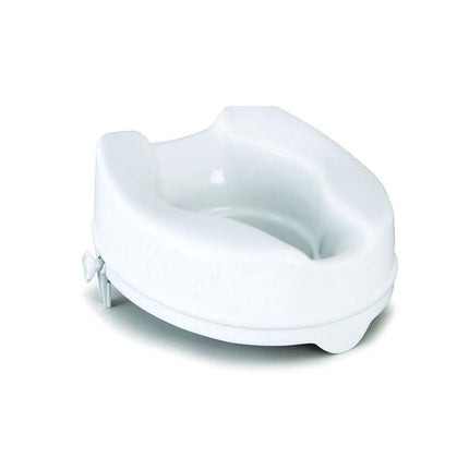 Everactiv Raised Toilet Seat Riser  – Commode Raiser for Elderly, Seniors, Disabled – Heavy Duty Toilet Seat Elevator for Knee Pain, Post Surgery – Easy Installation & Portable