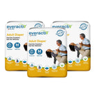 Everactiv Adult Diaper Leakproof, 10 hours Absorption Protection and Wetness Indicator, Unisex with Goodness of Aloe Vera | Pant Style