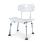 Everactiv Waterproof Shower Chair/Stool with Backrest for Elders, Adults, & Pregnant Women | Shower Bench with 1 Year Warranty